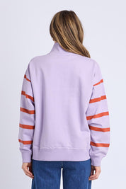 Lane Zip Crew – Lilac