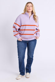 Lane Zip Crew – Lilac