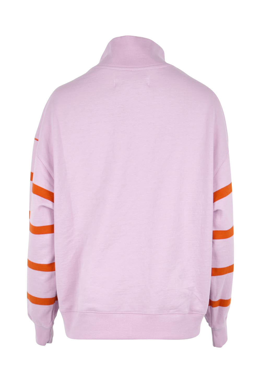 Lane Zip Cotton Blend Crew – Lilac