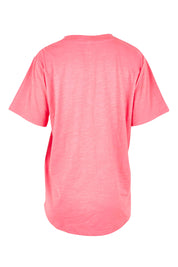 Product shot of the Winona Tee – Pinklemon in colour Pinklemon, from the back