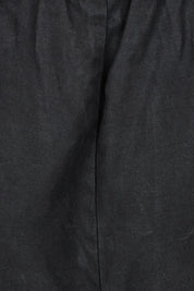 Product shot of the Lucinda Lyocell Cotton Pant in colour Black (Black), detail