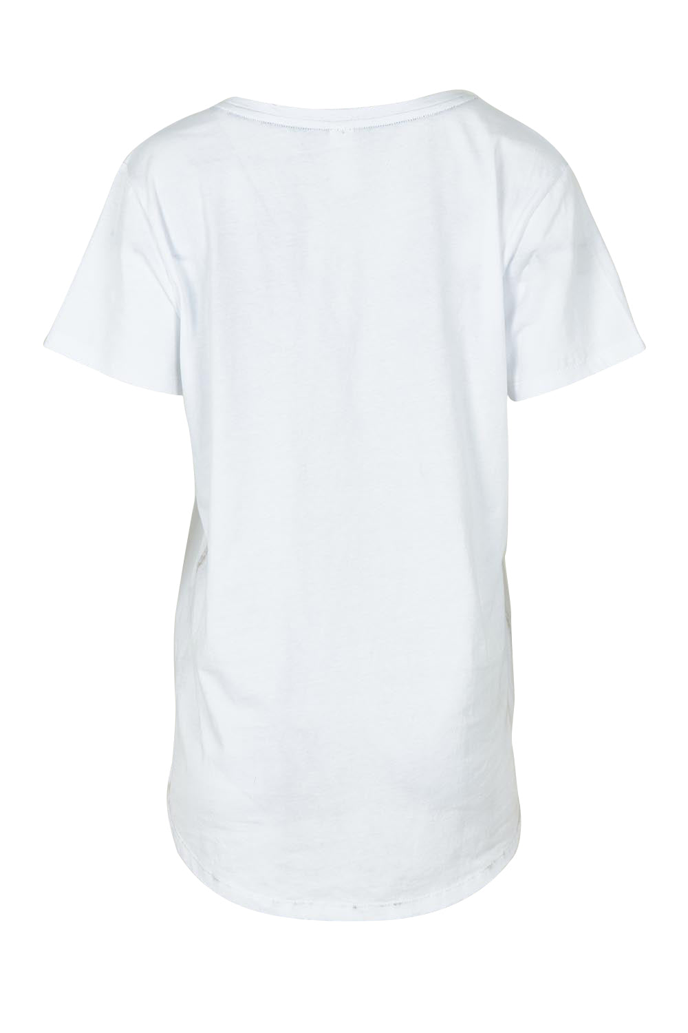 Product shot of the Bon Appetit Cotton Tee in colour White (White), from the back