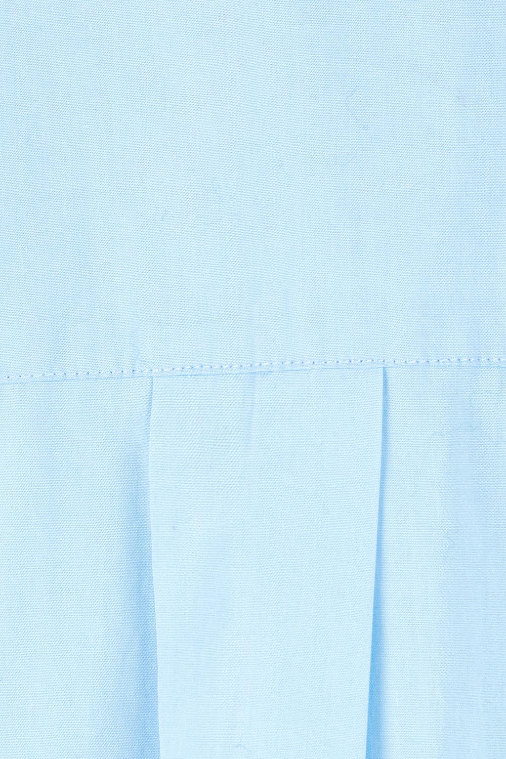 Product shot of the Sky Shirt in colour Lightblue (Blue), detail