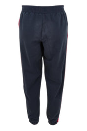 Lover Cotton Blend Track Pant – Navy