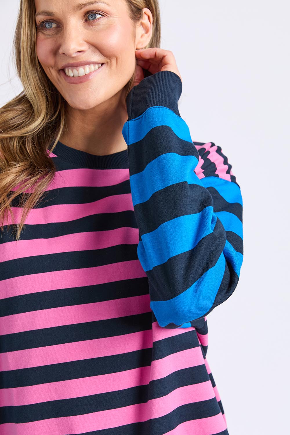 Eden Cotton Crew – Pinknavy
