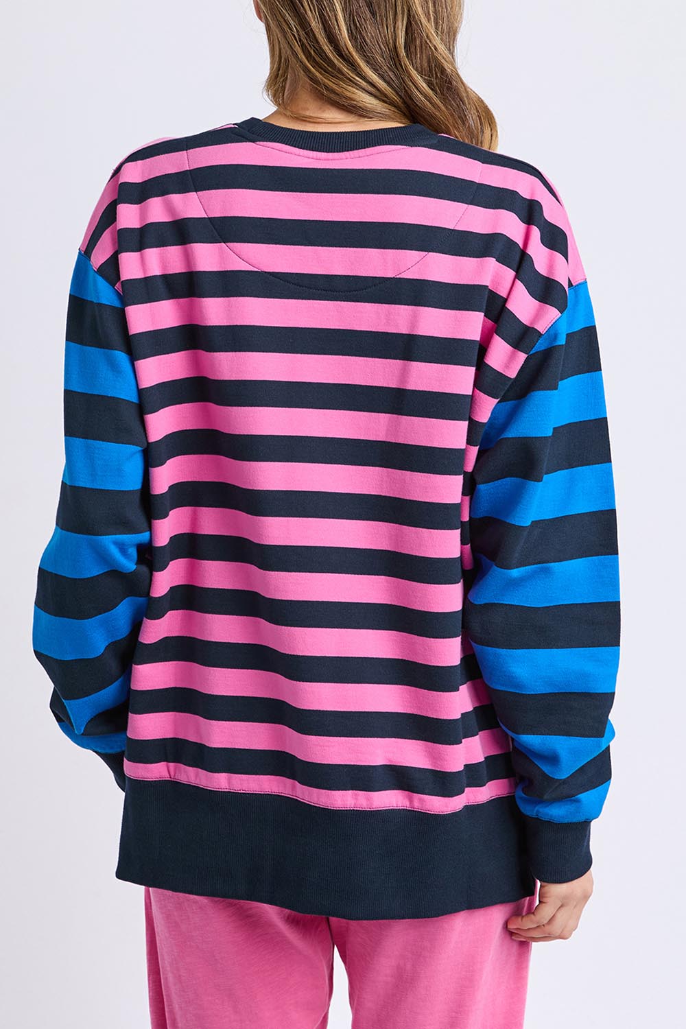 Eden Cotton Crew – Pinknavy