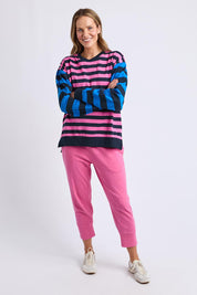 Eden Cotton Crew – Pinknavy