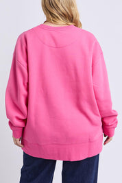 Secret Sauce Cotton Crew – Hotpink