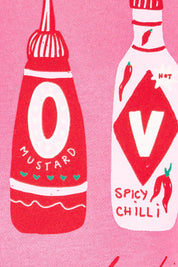Secret Sauce Cotton Crew – Hotpink