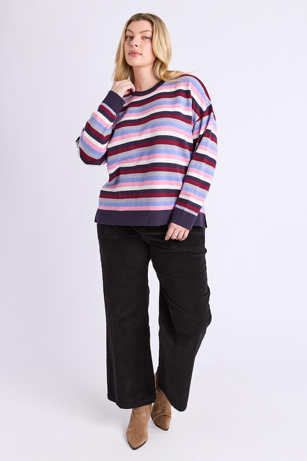 Linea Stripe Knit  - Multi