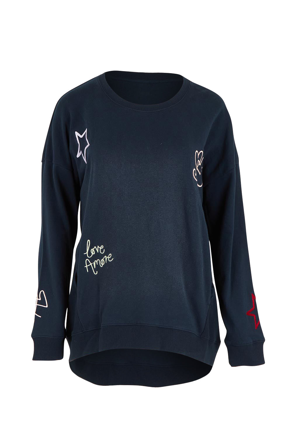 Noor Cotton Crew – Navy