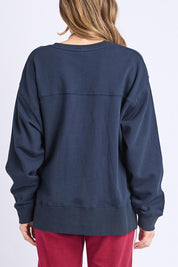 Elin Cotton Crew – Navy