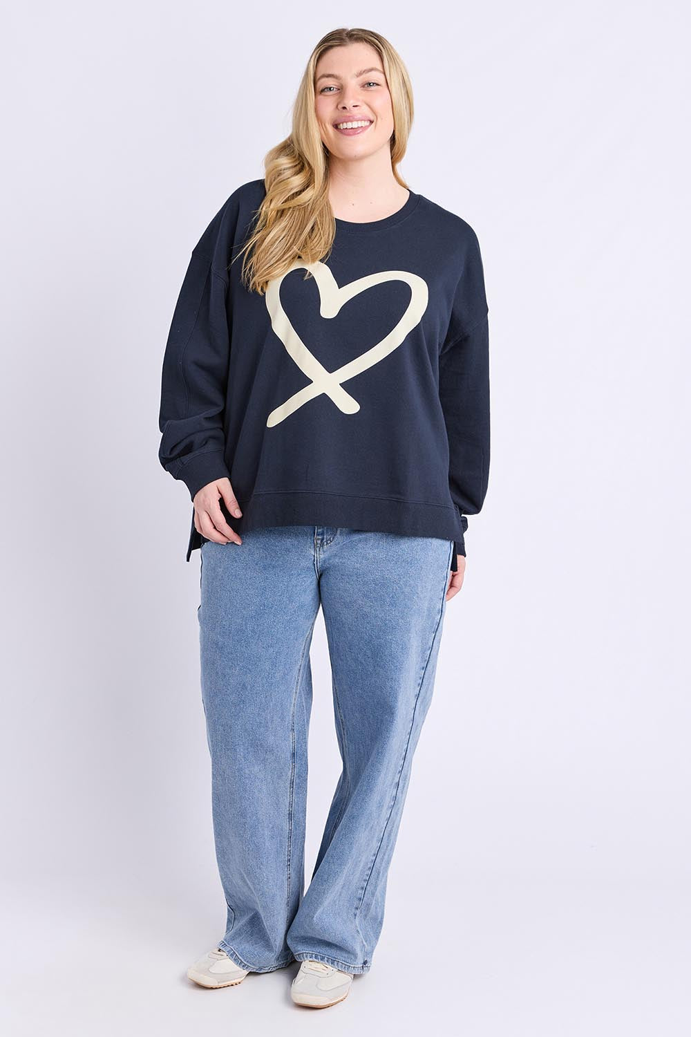 Elin Cotton Crew – Navy