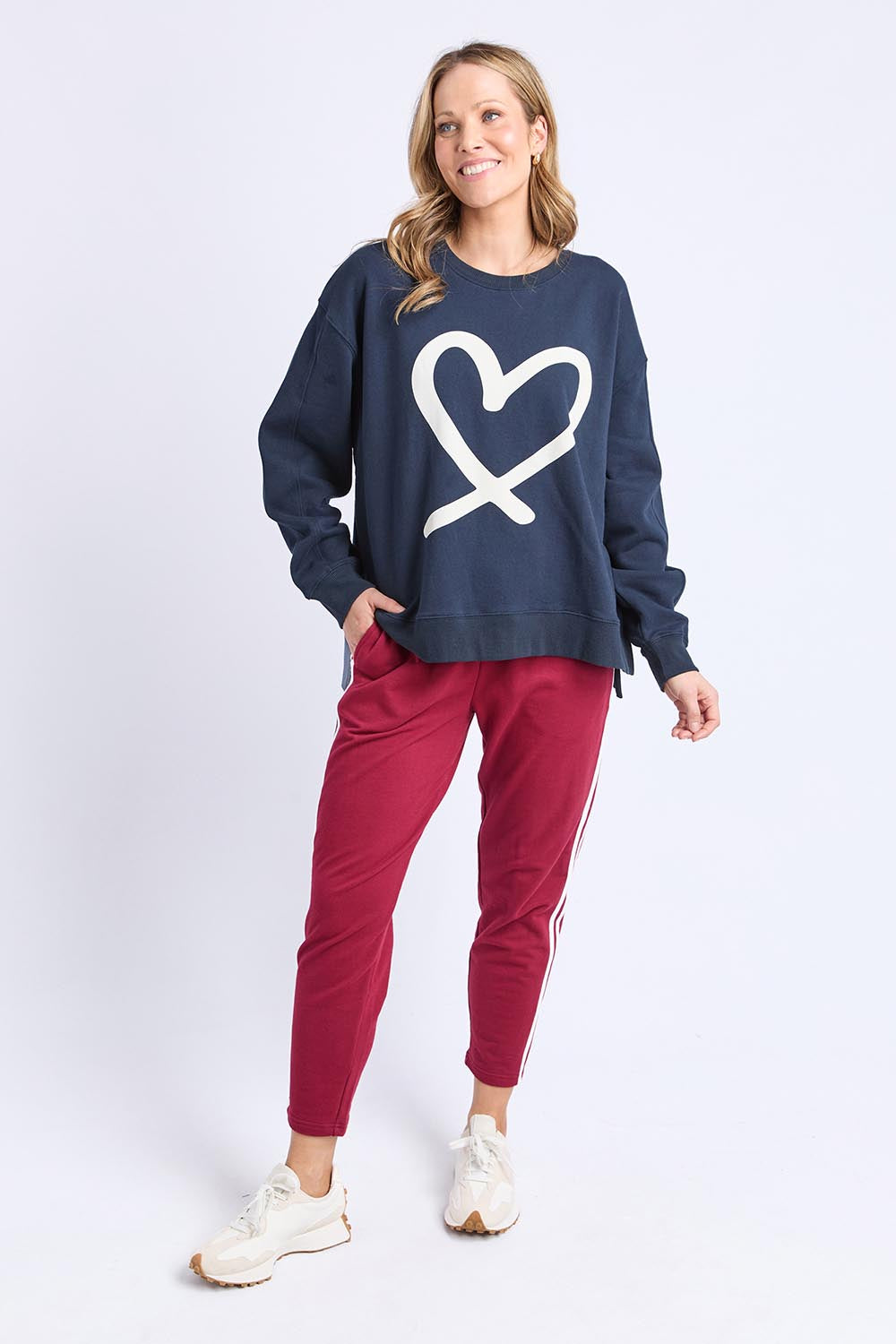 Elin Cotton Crew – Navy