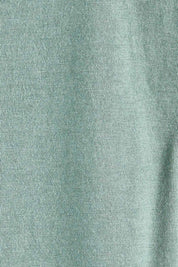 Product shot of the Cross It Off SS Tee in colour Khaki (Green), detail