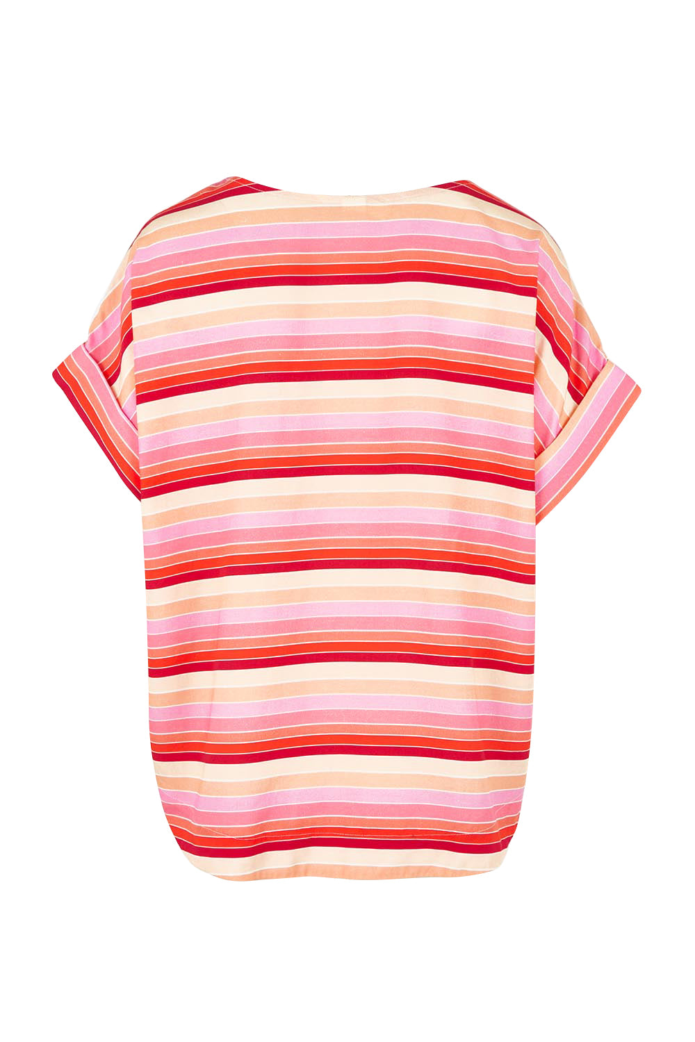 Product shot of the Sunset Tee – Multi in colour Multi, from the back