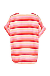 Product shot of the Sunset Tee – Multi in colour Multi, from the back