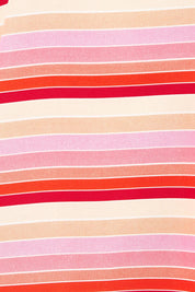 Product shot of the Sunset Tee – Multi in colour Multi, showing detail
