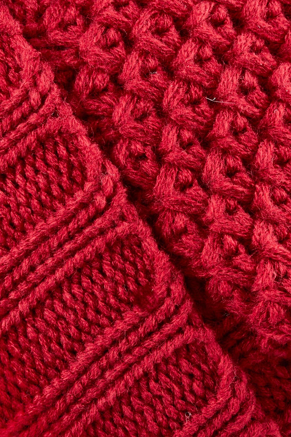 Berry Beanie - Cranberry
