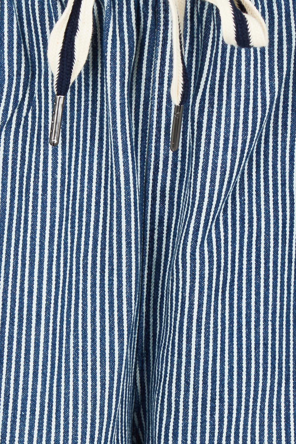 Julia Pinstripe Denim Pant - Bluewhite