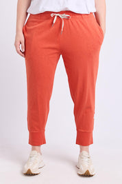 Fundamental Brunch Cotton Pant - Brntorange