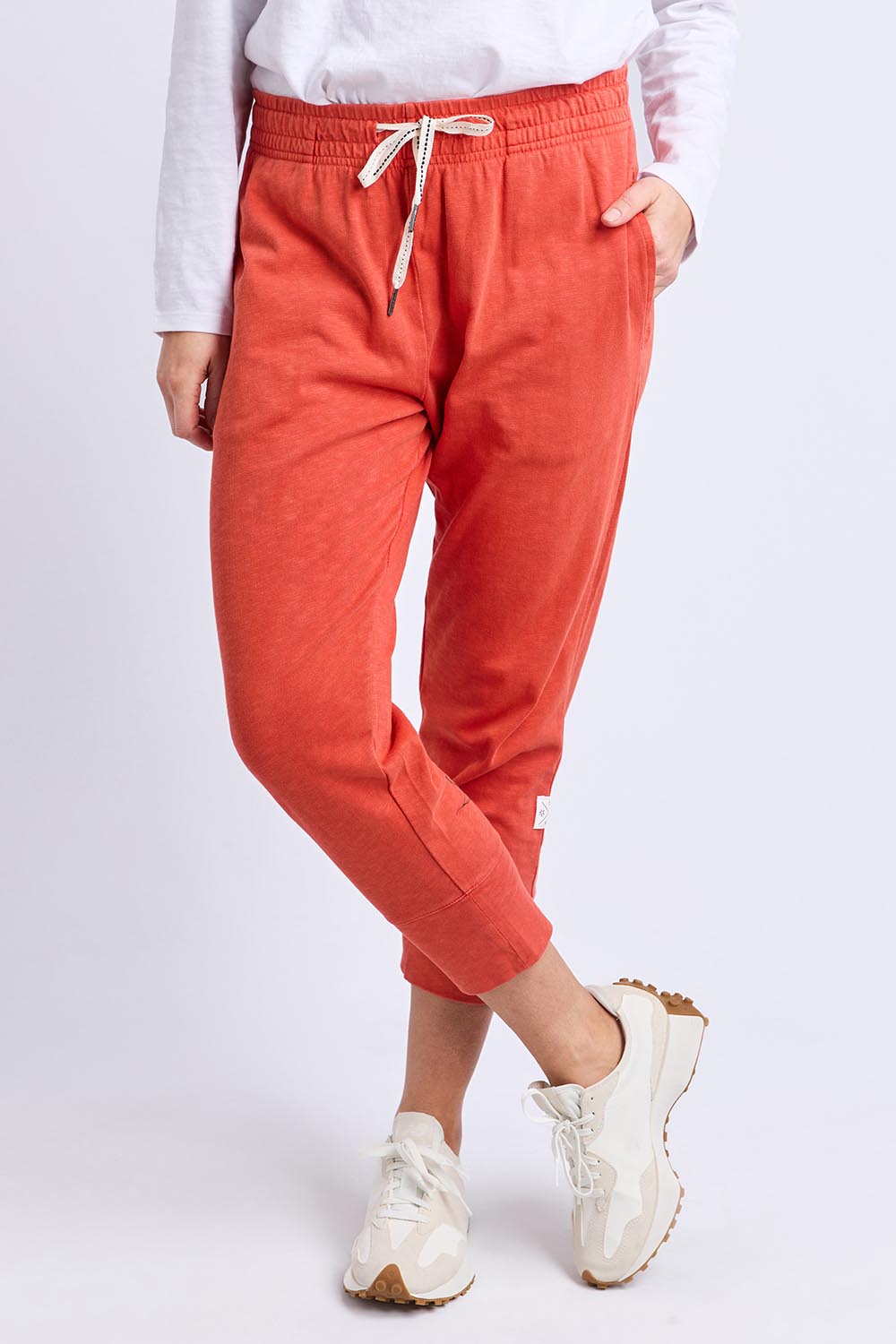 Fundamental Brunch Cotton Pant - Brntorange