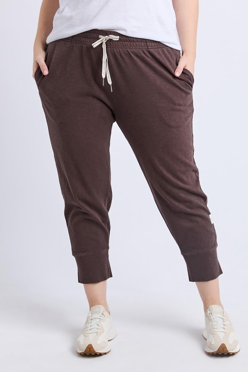 Fundamental Brunch Cotton Pant - Coffee