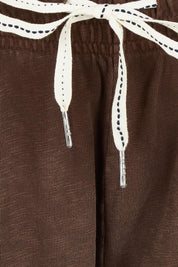 Fundamental Brunch Cotton Pant - Coffee