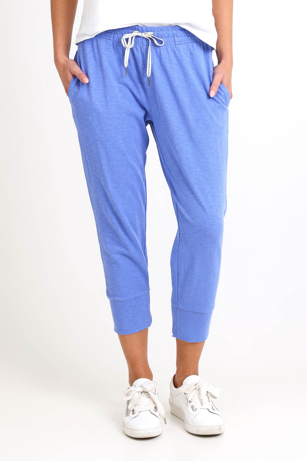 Fundamental Brunch Cotton Pant - Cornflower