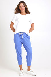 Fundamental Brunch Cotton Pant - Cornflower