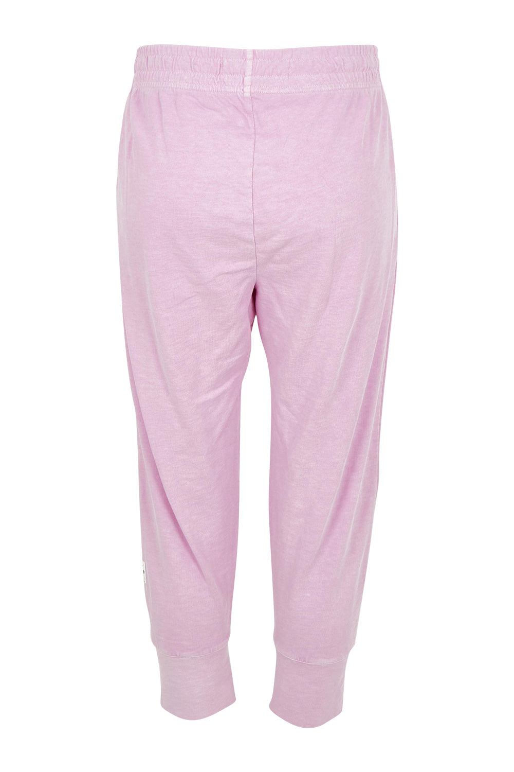 Product shot of the Fundamental Brunch Cotton Pant in colour Duskpink (Pink), from the back