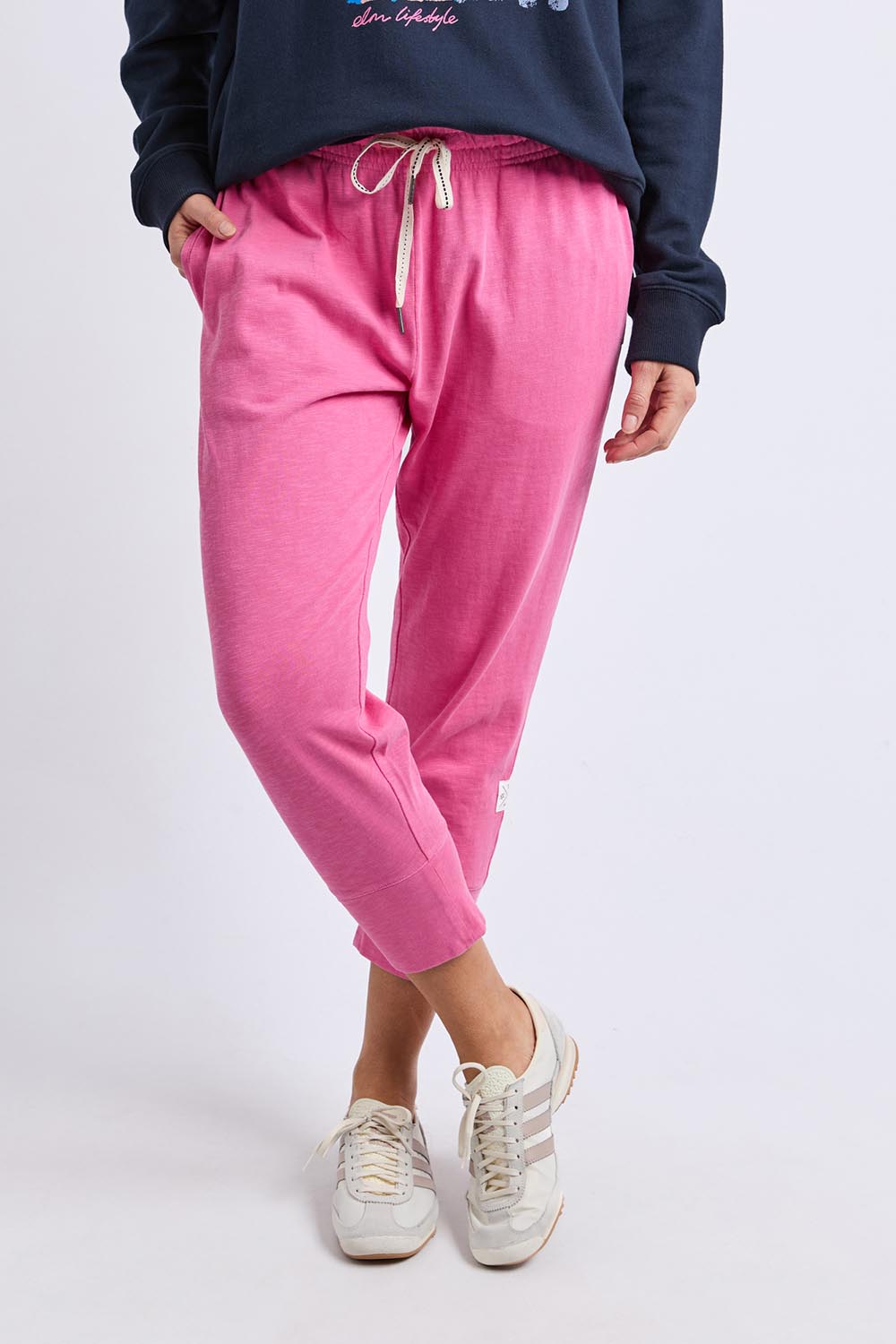Fundamental Brunch Cotton Pant – Hotpink