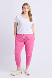 Fundamental Brunch Cotton Pant – Hotpink