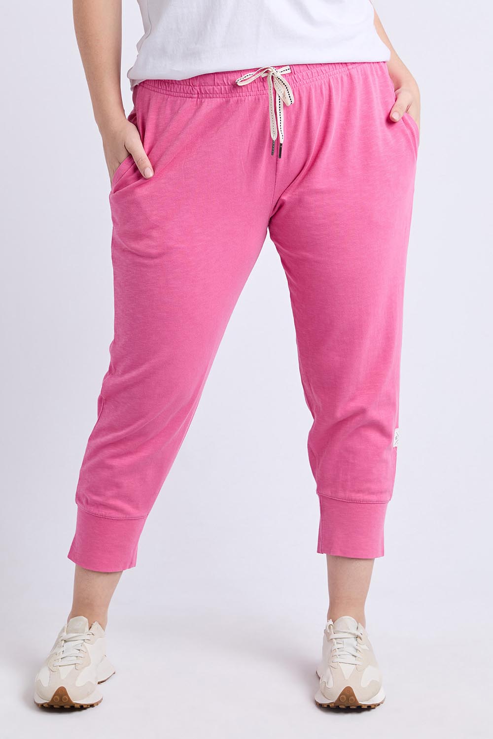 Fundamental Brunch Cotton Pant – Hotpink