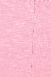 Product shot of the Fundamental Brunch Cotton Pant in colour Strawberry (Pink), detail