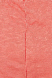 Product shot of the Fundamental Brunch Cotton Pant in colour Sugarcoral (Pink), detail