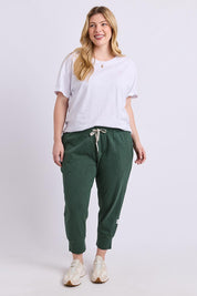 Fundamental Brunch Cotton Pant - Wintgreen