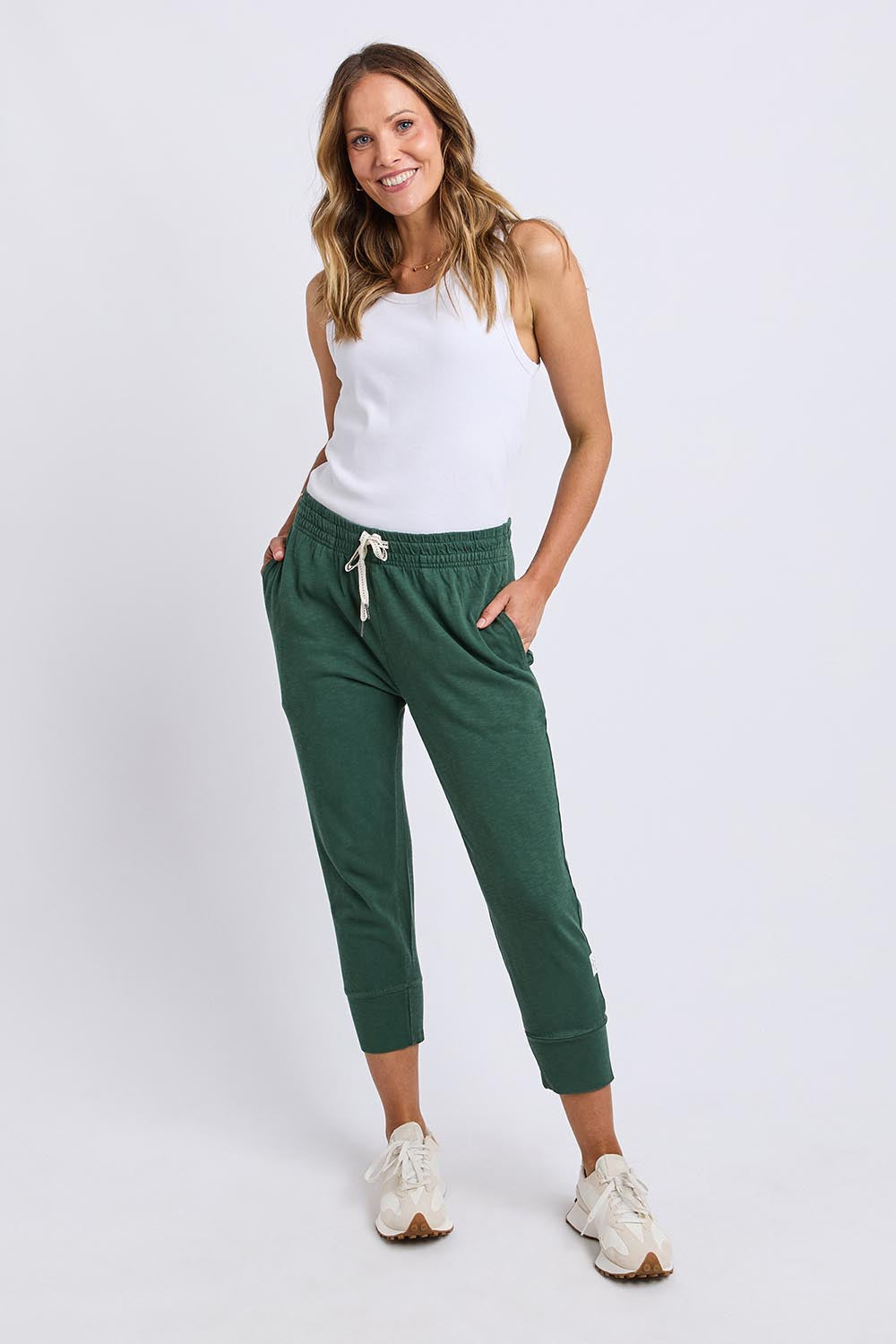 Fundamental Brunch Cotton Pant - Wintgreen