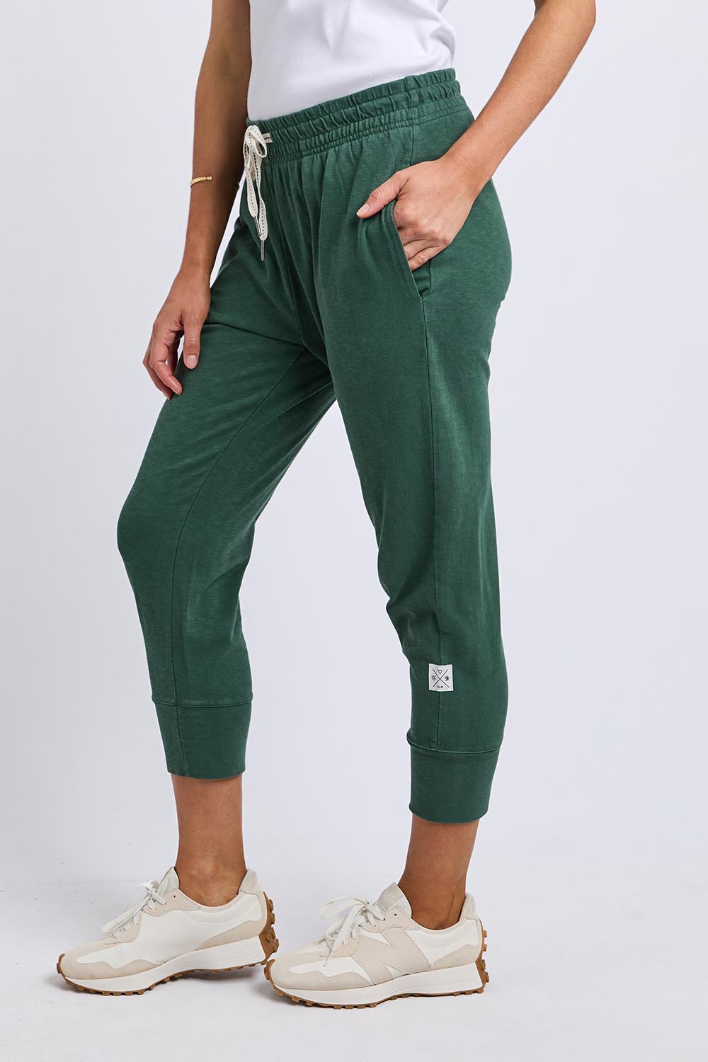 Fundamental Brunch Cotton Pant - Wintgreen