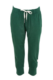 Product shot of the Fundamental Brunch Cotton Pant - Wintgreen in colour Wintgreen, from the front