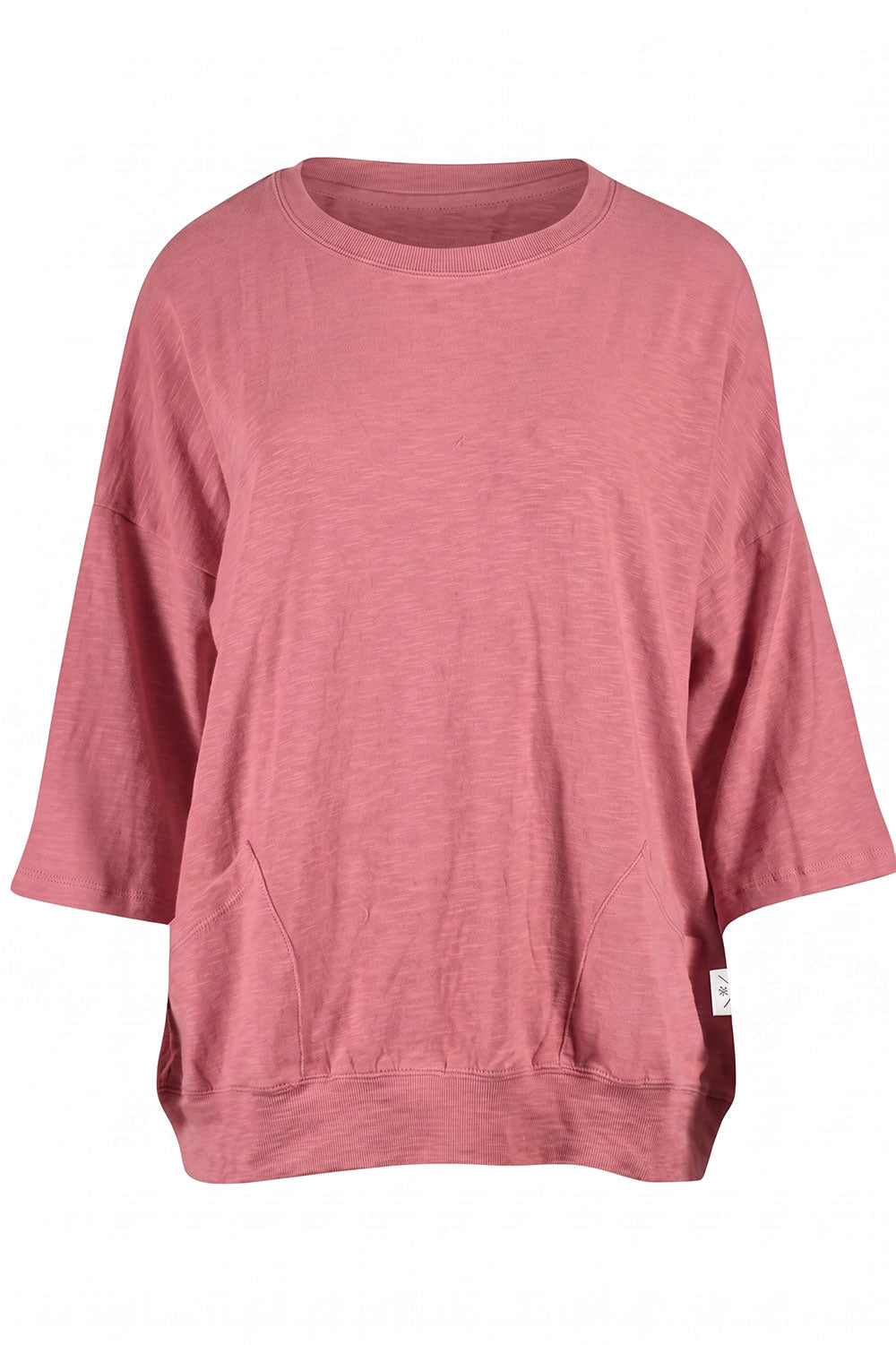 Fundamental Mazie Cotton Sweat Top - Deeprose