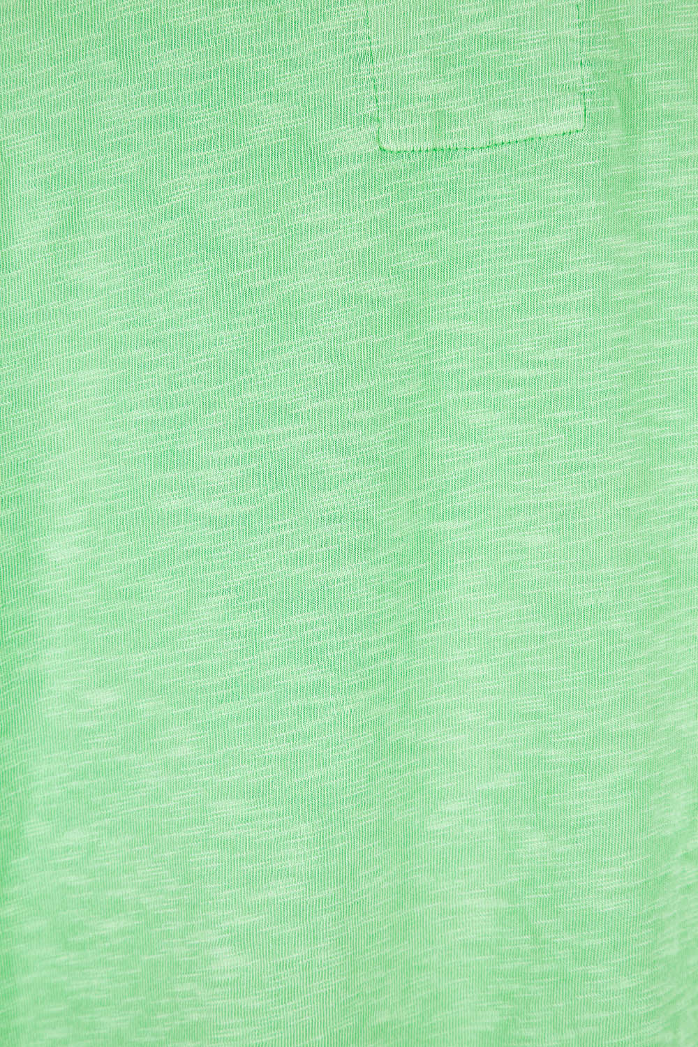 Product shot of the Fundamental Mazie Cotton Sweat Top in colour Meadow (Green), detail