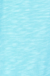 Product shot of the Fundamental Mazie Cotton Sweat Top in colour Tonicblue (Blue), detail