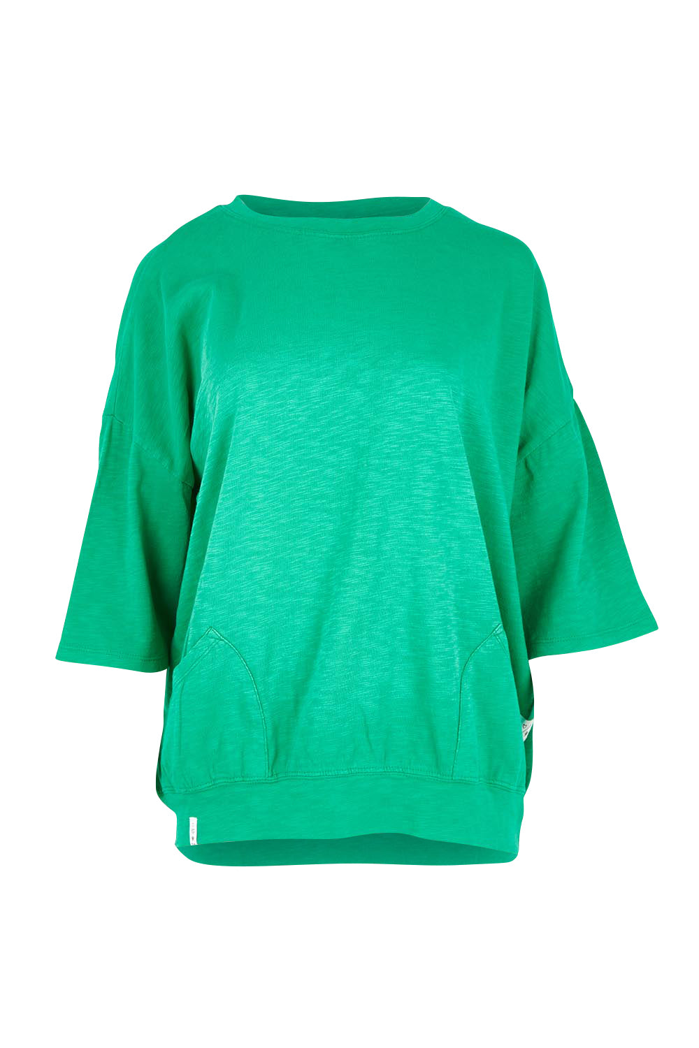 Fundamental Mazie Cotton Sweat Top - Turquoise