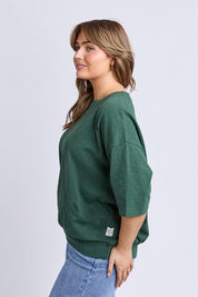 Fundamental Cotton Mazie Sweat – Wintgreen