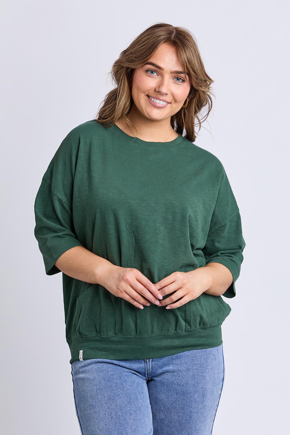 Fundamental Cotton Mazie Sweat – Wintgreen