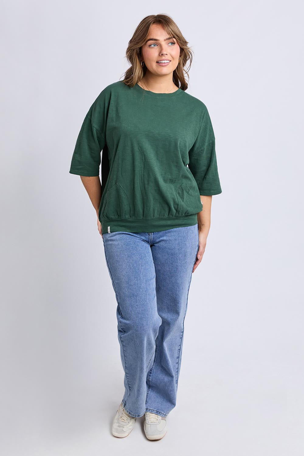 Fundamental Cotton Mazie Sweat – Wintgreen