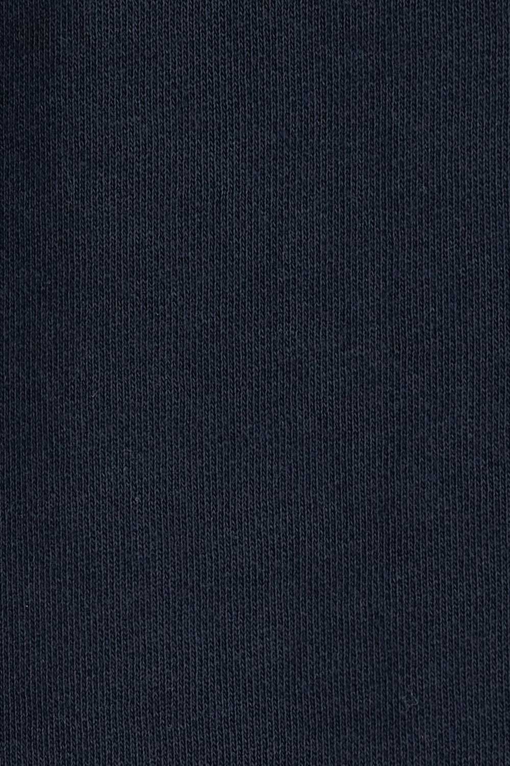 Product shot of the Fundamental Victoria Crew in colour Navy (Blue), detail