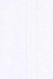 Product shot of the Fundamental Scoop Tank in colour White (White), detail