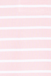 Product shot of the Fundamental Sydney Crew in colour Pinkstripe (Pink), detail